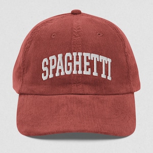 Spaghetti Cap Vintage Corduroy Cap