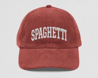 Spaghetti Cap Vintage Corduroy Cap