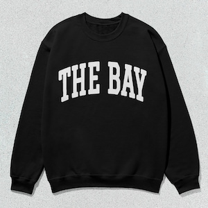 The Bay Sweatshirt Collegiate Crewneck Sweater Unisex