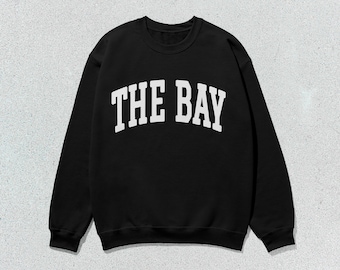 The Bay Sweatshirt Collegiate Crewneck Sweater Unisex