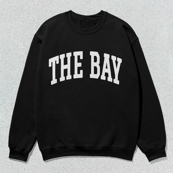 The Bay Sweatshirt Collegiate Crewneck Sweater Unisex