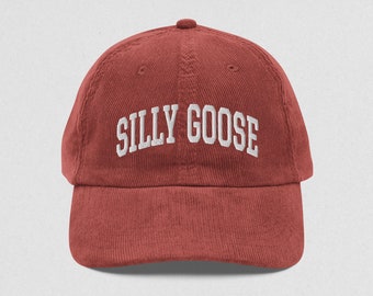 Gorra Silly Goose Gorra de pana vintage