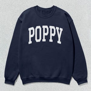 限定品　最安値POPPY EMBROIDERED SWEATSHIRT Poppi Soda Sweatshirt, Poppi Soda Crewneck Sweatshirt
