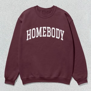 Homebody Tröja Unisex Maroon