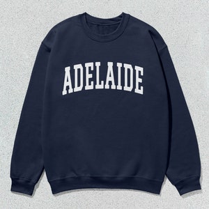 Adelaide Sweatshirt Australia Collegiate Crewneck Sweater Unisex