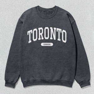 Toronto Sweatshirt Canada Collegiate Crewneck Sweater Unisex