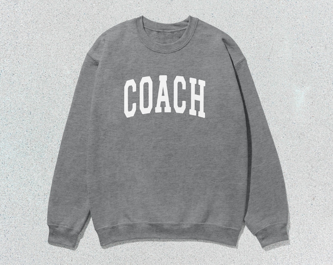 Coach Sweatshirt Collegiate Crewneck Sweater Unisex