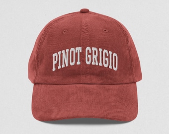 Pinot Grigio Cap Vintage Corduroy Cap