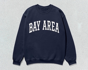 Bay Area Sudadera Collegiate Crewneck Suéter Unisex