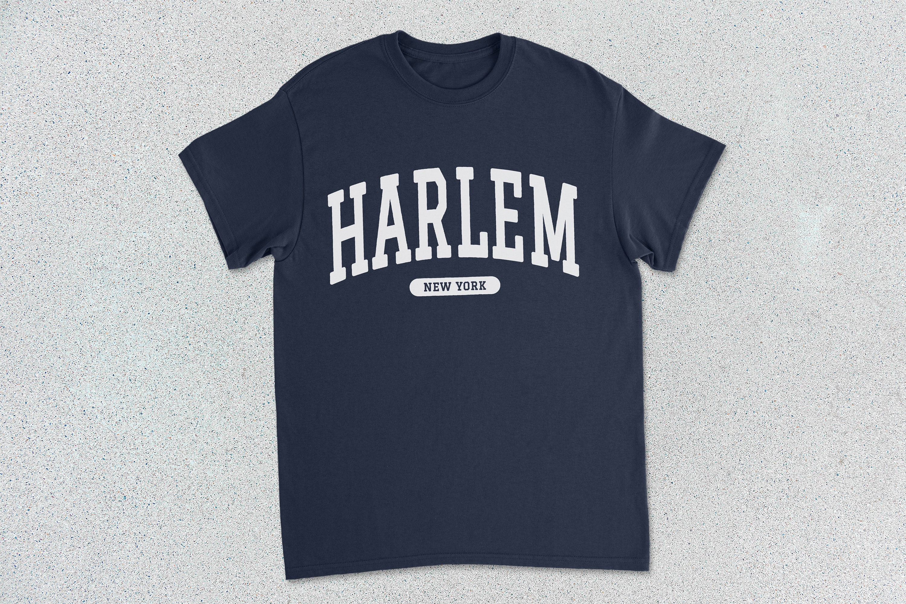 T-shirt Harlem 5XL Orange 100% Coton - Occasion Très Bon état, Made In USA