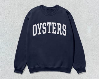 Sweat-shirt Oysters Collegiate Crewneck Sweater unisexe