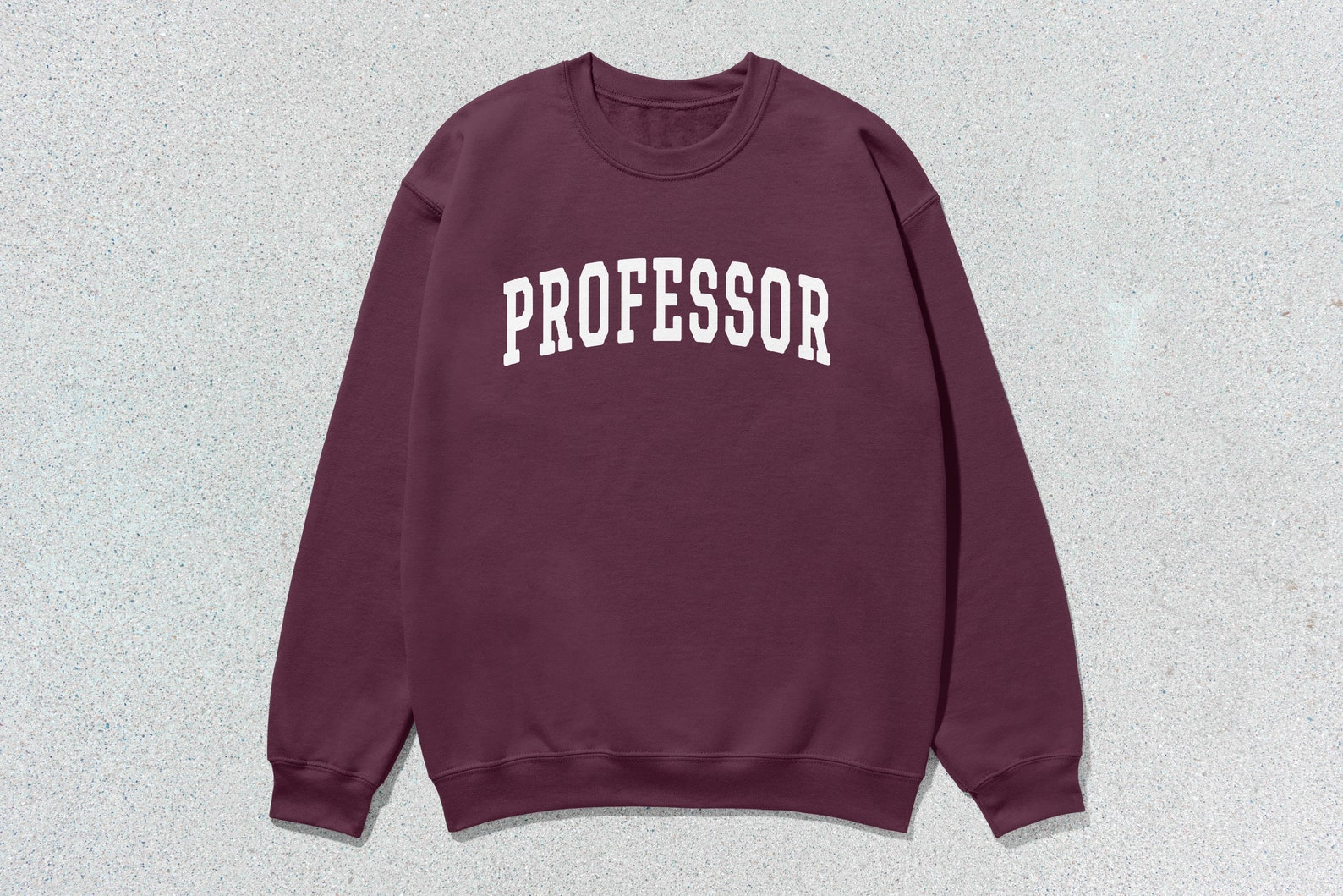 Professor Sweatshirt Collegiate Crewneck Sweater Unisex - Etsy