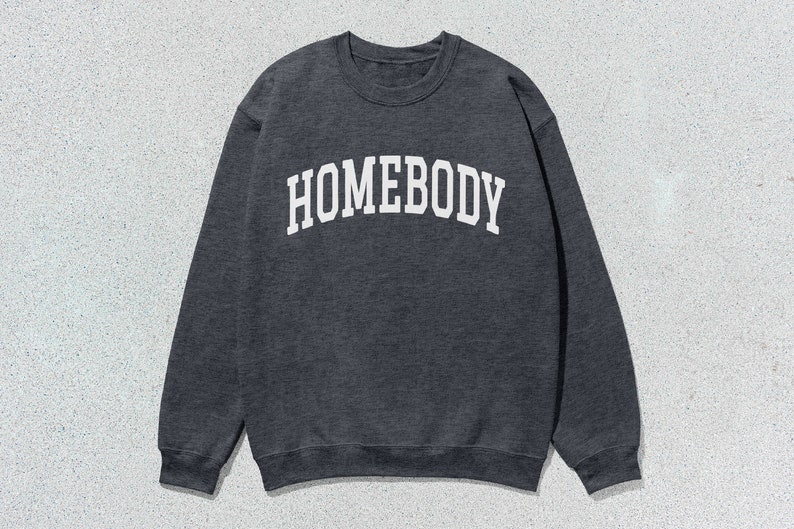 Homebody Tröja Unisex Dark Heather