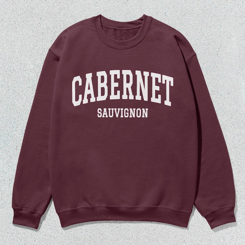 Cabernet Kiss Stitch Sweater main image 1