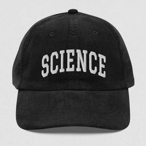 Science Cap Vintage Corduroy Cap