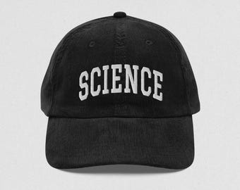 Science Test Tubes Embroidered Cap | Gift for Science Lovers