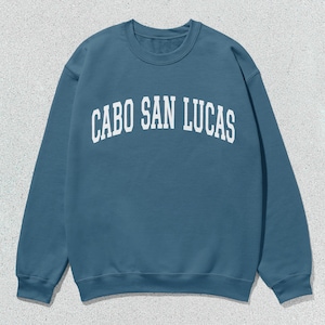 Cabo San Lucas Sweatshirt Collegiate Crewneck Sweater Unisex