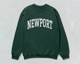 ★STONE ★ Fleece Graphic SweatshirtNewport NavyLT Spo Newport Sweatshirt Collegiate Crewneck Sweater Unisex - Etsy