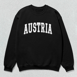 Austria Sweatshirt Collegiate Crewneck Sweater Unisex