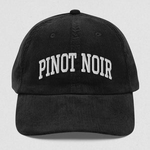 Gorra Pinot Noir Gorra de pana vintage