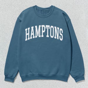 Hamptons Sweatshirt Crewneck Sweater Unisex