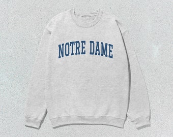 Vintage 80s Champion Reverse Weave Sweatshirt Notre Dame