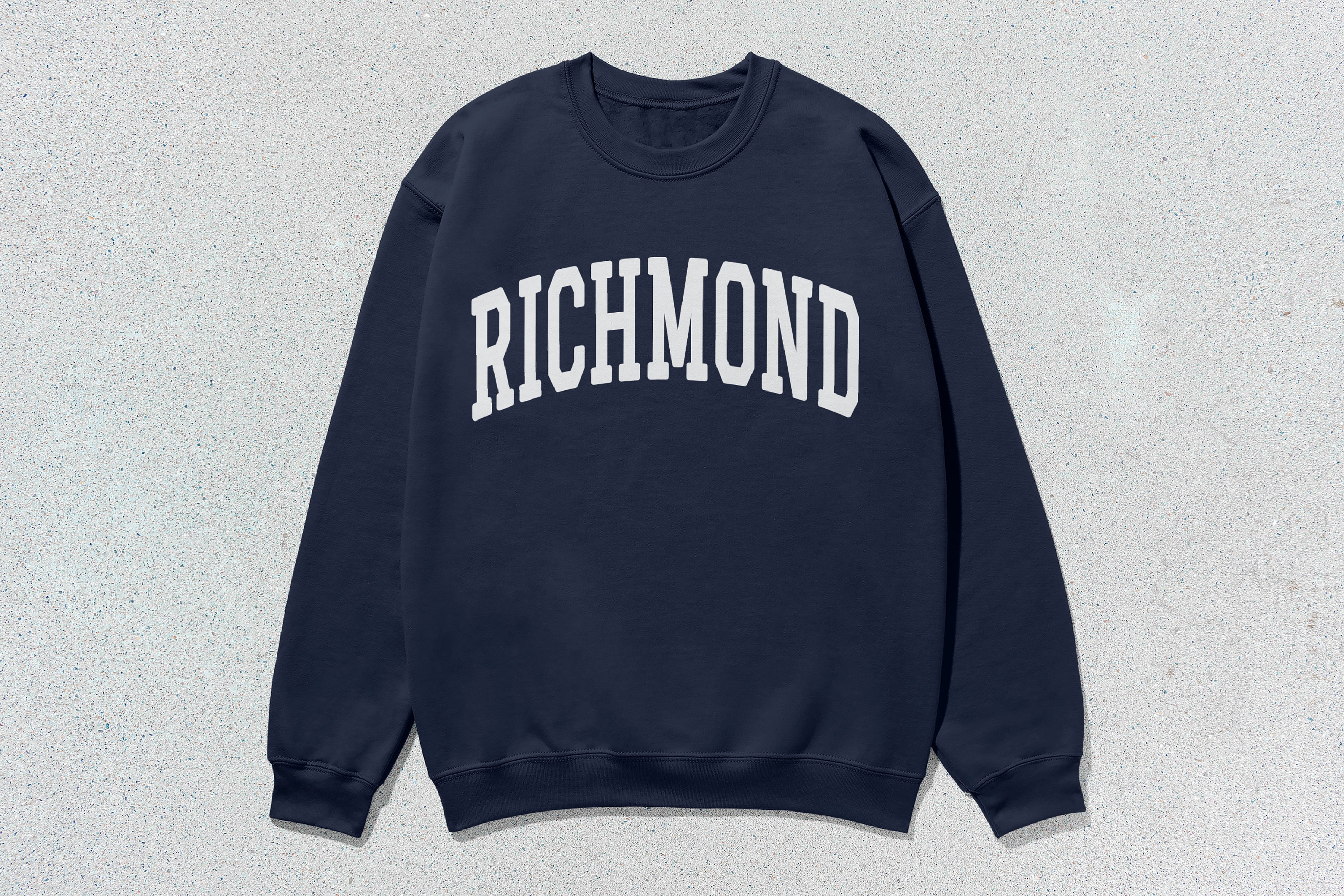 Richmond Sweatshirt Collegiate Crewneck Sweater Unisex