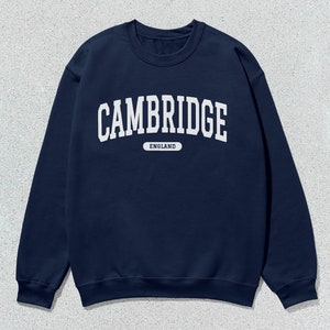 Cambridge Sweatshirt England Collegiate Crewneck Sweater Unisex