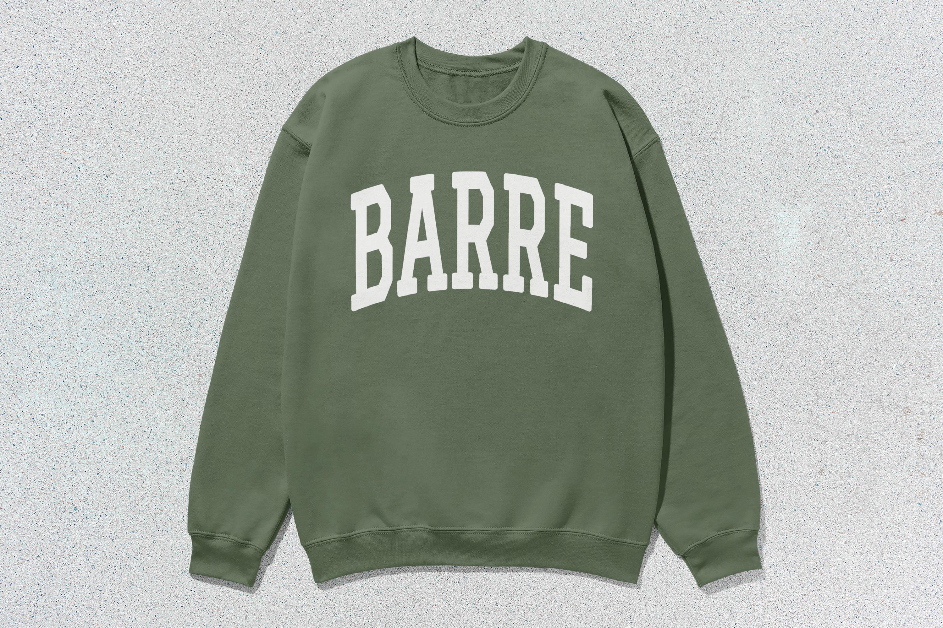 Sweat Unisexe Pure Barre - Logo FunnyArtFactory - Neuf Avec étiquettes