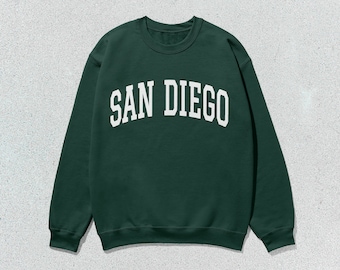Suéter San Diego Collegiate Crewneck Unissex