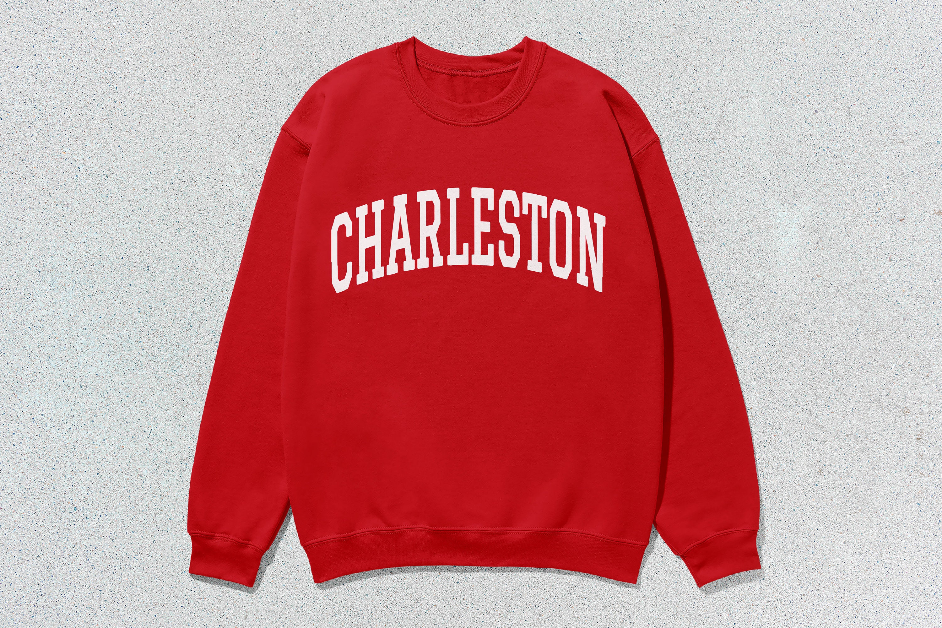 Charleston Sweatshirt Collegiate Crewneck Sweater Unisex - Etsy