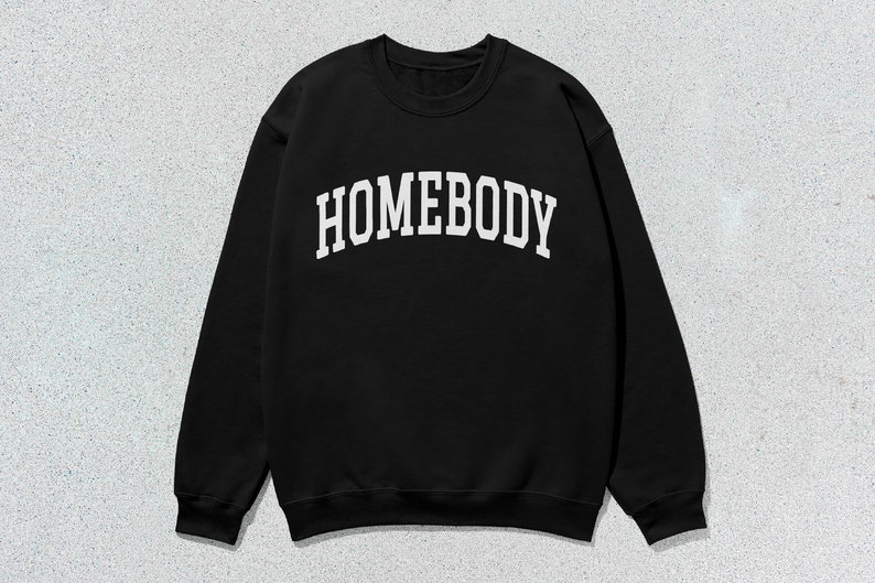Homebody Tröja Unisex Black