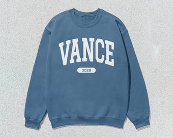Vance Sweatshirt Vance 2028 Collegiate Crewneck Sweater Unisex