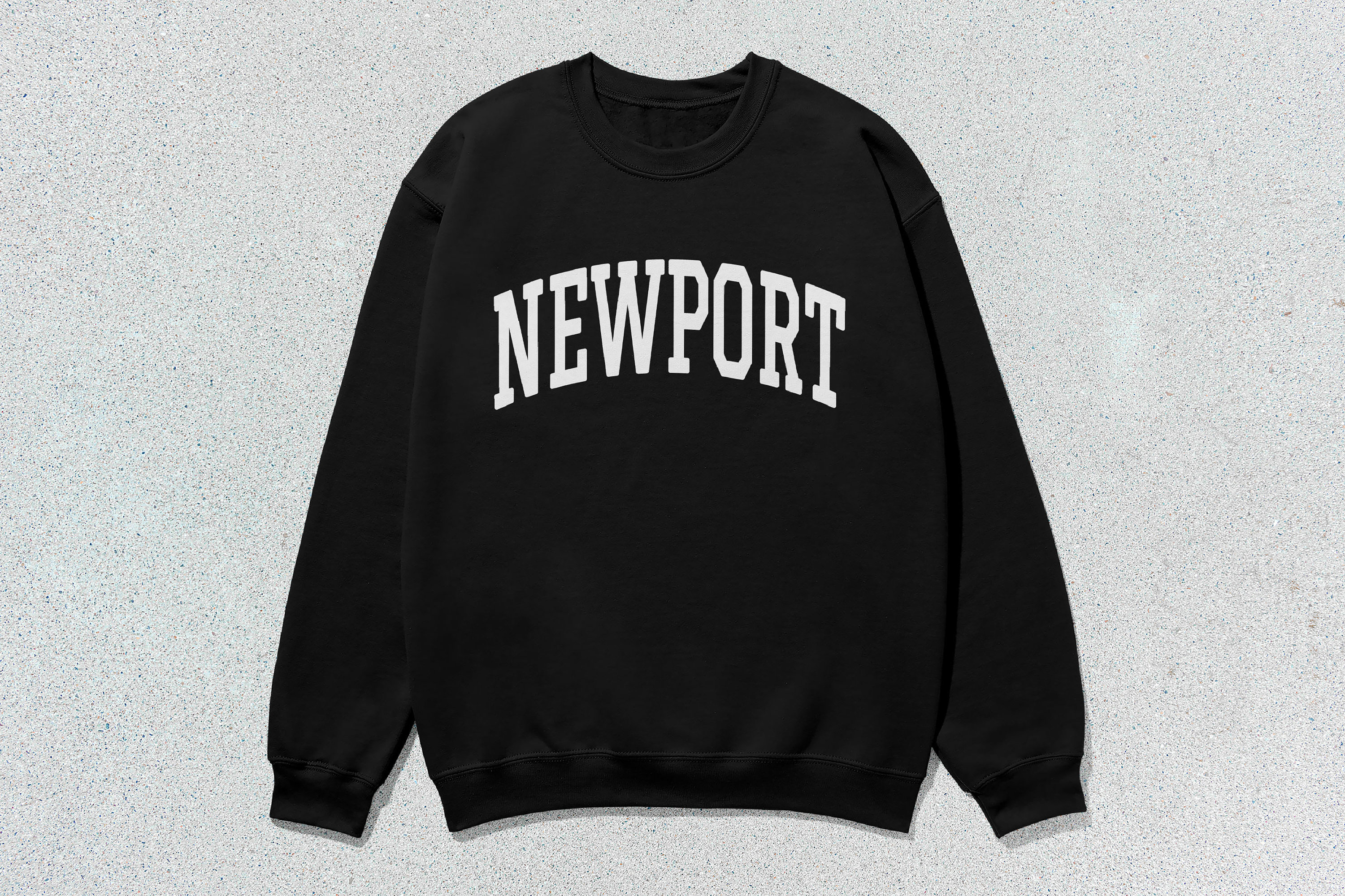 Newport Sweatshirt Collegiate Crewneck Sweater Unisex - Etsy