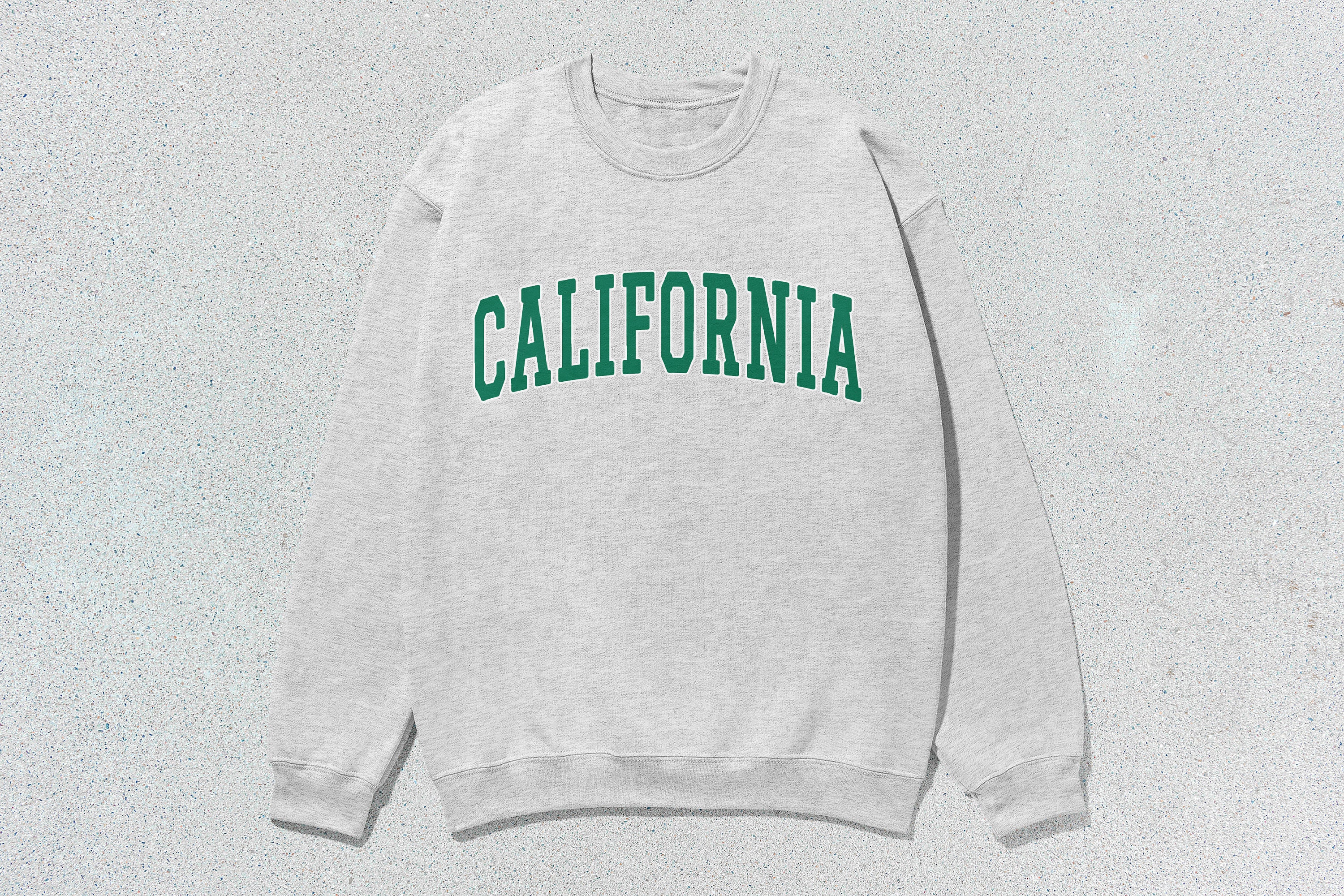 California Sweatshirt Collegiate Crewneck Sweater Unisex