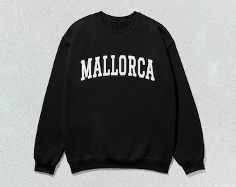 Mallorca Sweatshirt Collegiate Crewneck Sweater Unisex