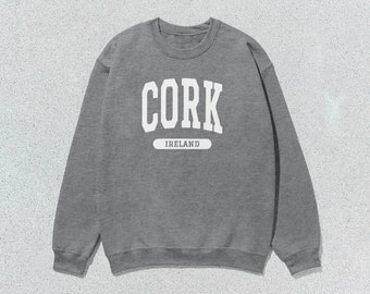Sudadera Cork Irlanda Collegiate Crewneck Sweater Unisex