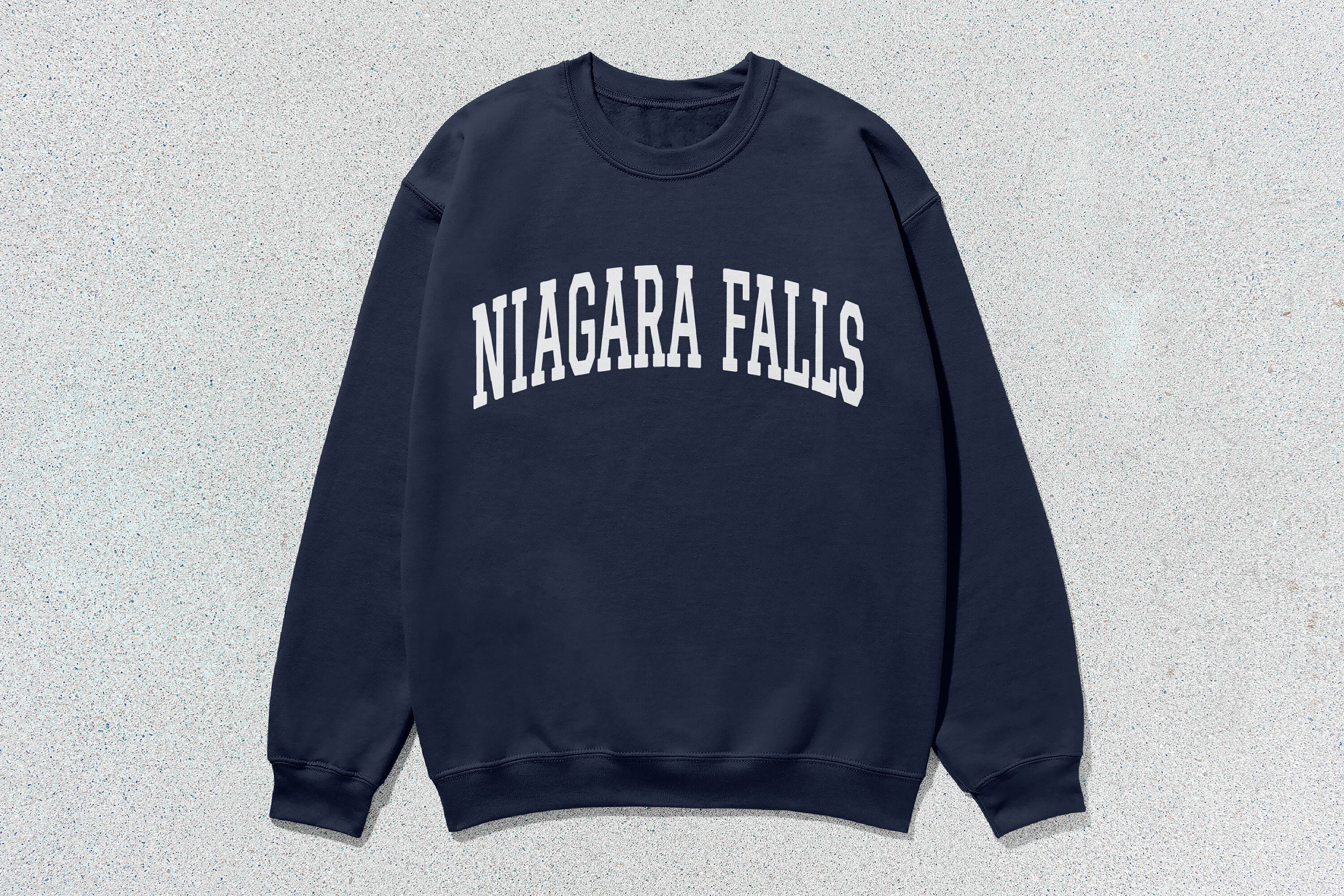Crewneck Sweatshirt Niagara Falls Brandy John Galt Oversized