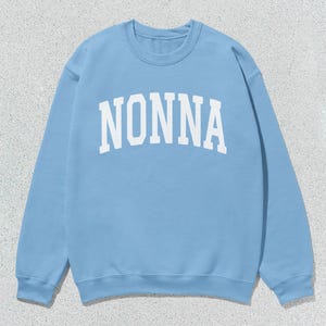 Nonna Sweatshirt Collegiate Crewneck Sweater Unisex