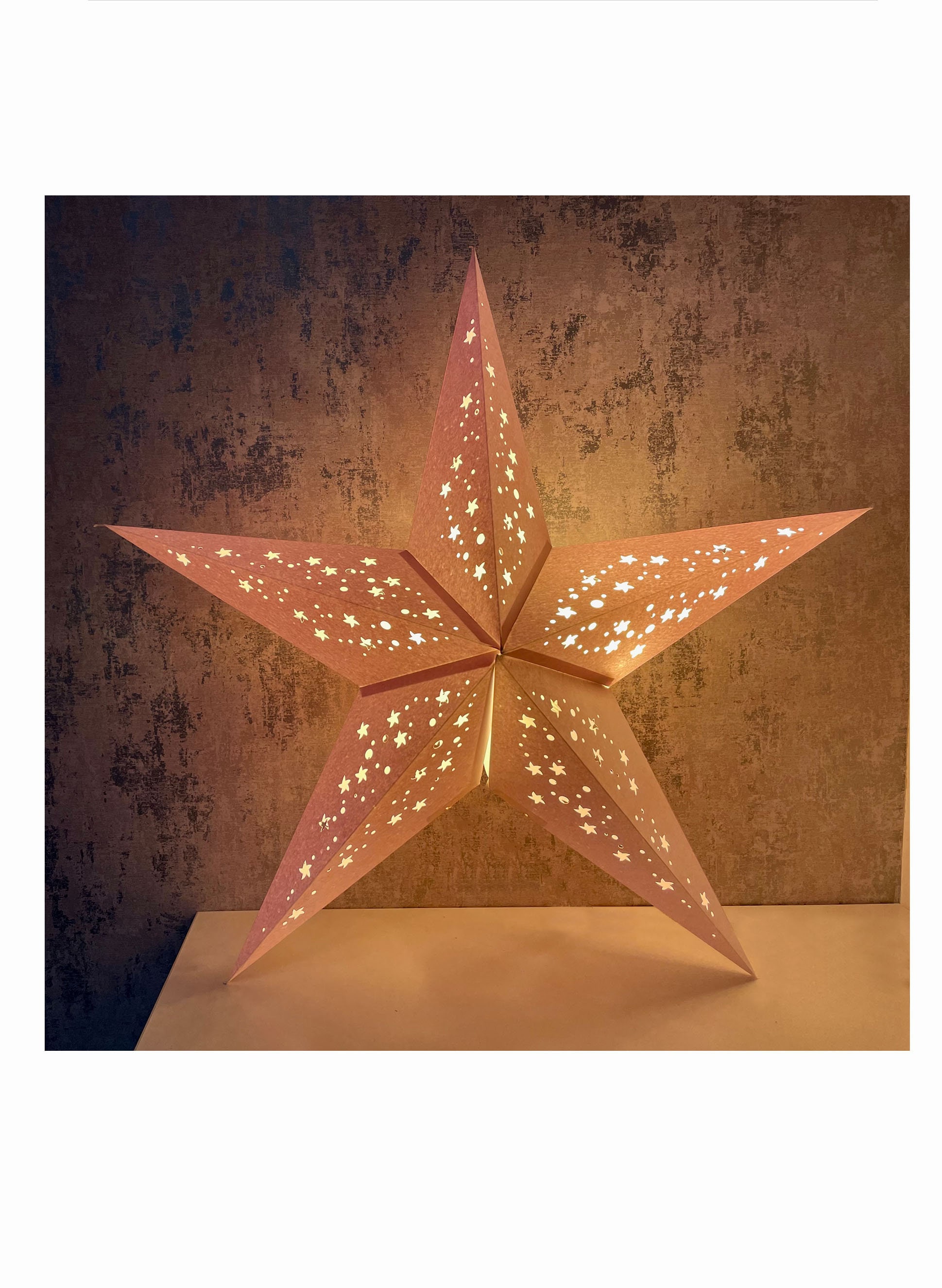 Wrapping Paper / Gift Wrap White Star 