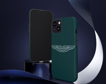 Tough Smartphone Cases Iphone & Samsung S23 - Aston Martin Racing - British Racing Green