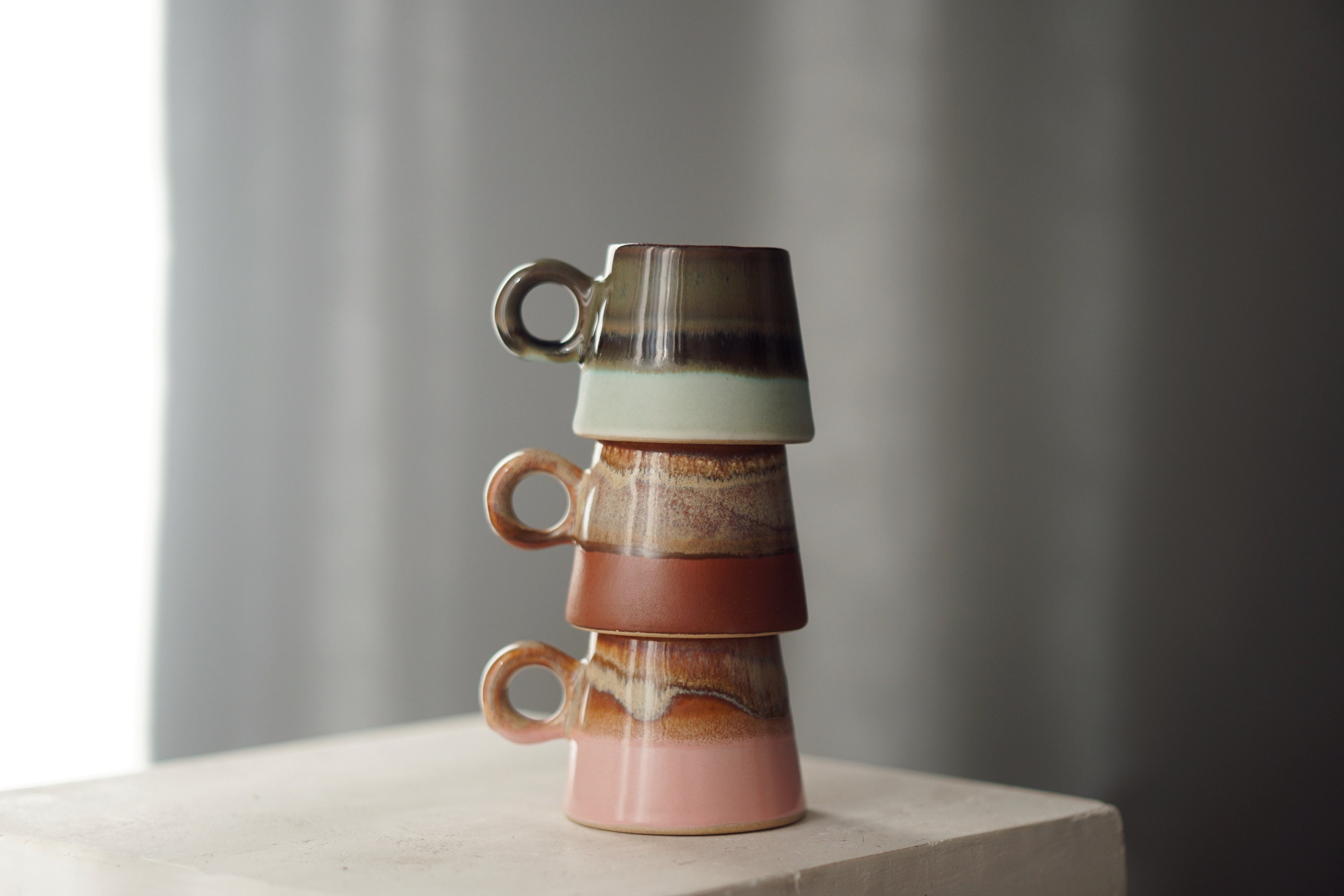 These Conical Ceramic Cups Are a Delightful Way to Sip Espresso