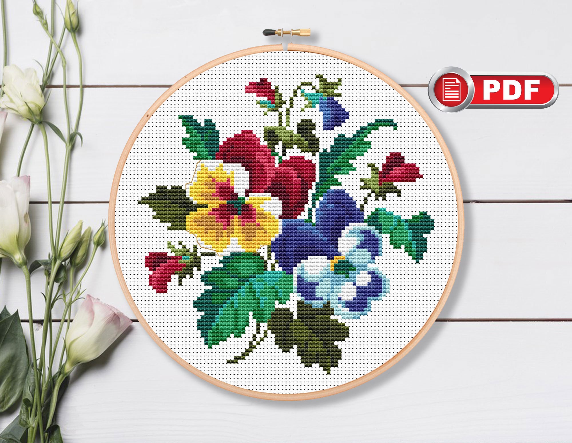 Tiny Hummingbird Kit Embroidery, Mini Stitch Kit, Small Embroidery Hoop,  Tiny Bird Cross Stitch, Hummingbird Needlepoint Kit, Small Bird 