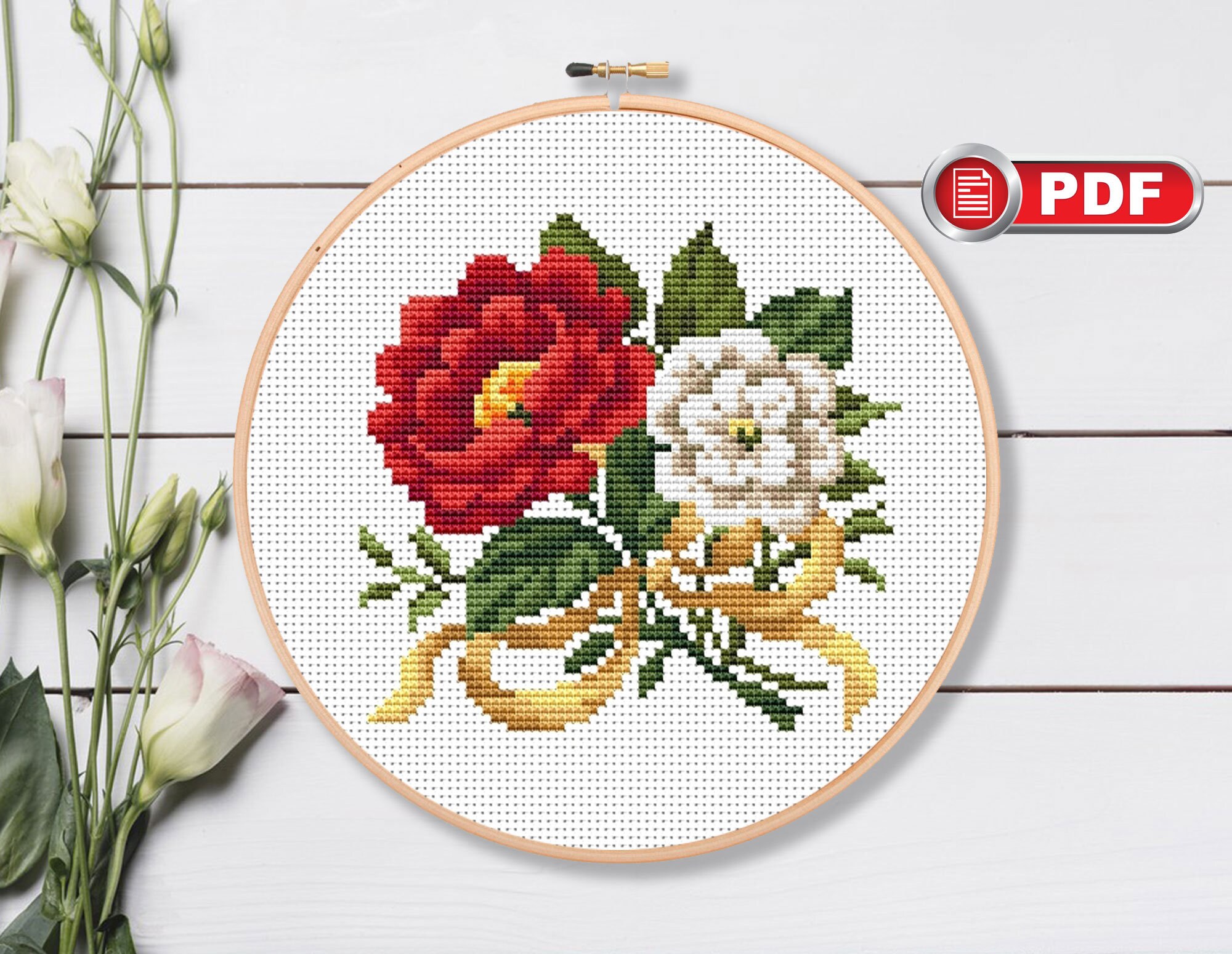 Vintage Roses Cross Stitch Pattern, Bouquet Cross Stitch Pattern, Flowers Cross Stitch Pattern, Modern Cross Stitch Pattern fl.103 - Etsy Vintage Roses Cross Stitch Pattern, Bouquet Cross Stitch Pattern, Flowers Cross Stitch Pattern, Modern Cross Stitch Pattern fl.103 - Etsy