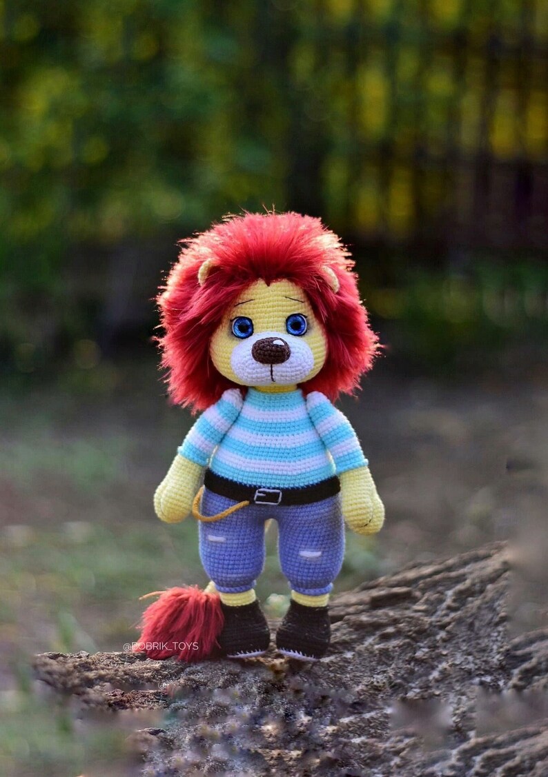 Lion Crochet PATTERN Amigurumi Patterns Pdf Tutorial English - Etsy Canada