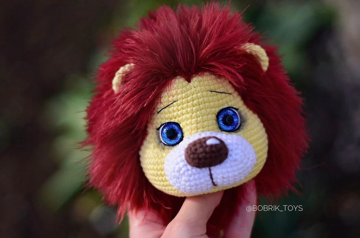 Lion Crochet Pattern, Amigurumi PDF Tutorial, English - Etsy Canada