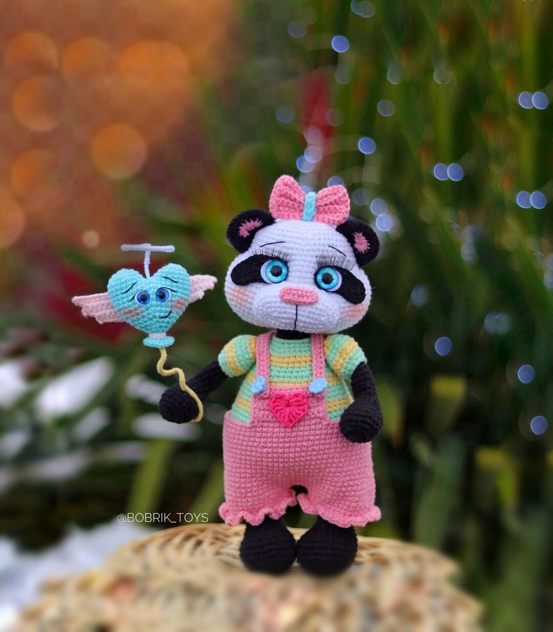 PATTERN Panda Bear Amigurumi Crochet Pattern PDF Tutorial Etsy