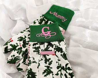 Personalised Garden Gloves