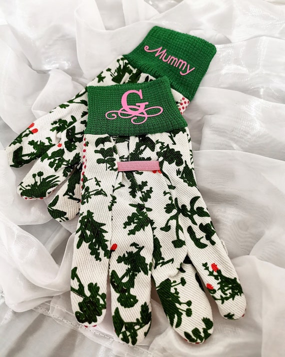 Personalised Garden Gloves