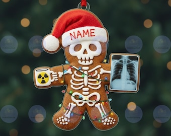 Personalized Radiology Skeleton Glass Cup: Rad Tech Gift - Etsy